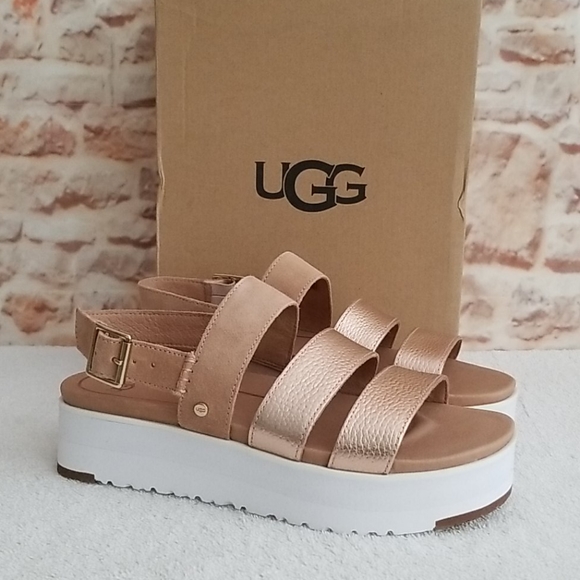UGG Shoes - New UGG Braelynn Platform Slingback Sandals